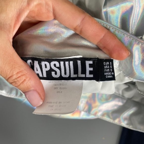 Capsulle silver midi Skirt - Picture 3 of 3